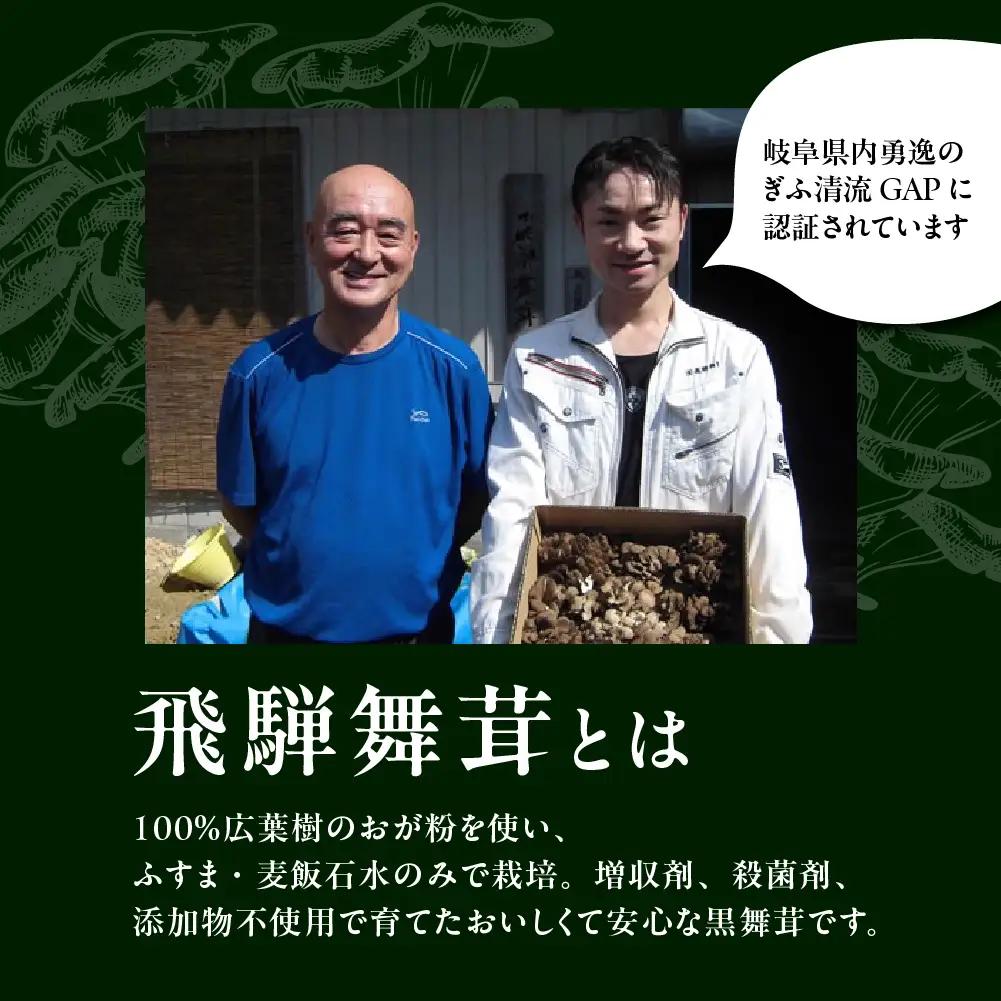 飛騨舞茸と佃煮のセット(飛騨舞茸 600g ・舞茸の佃煮 600g（100g×6袋））【60-1】