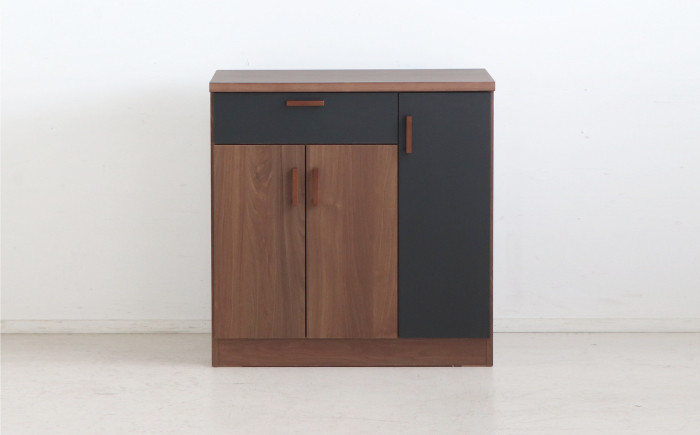 家具 キッチンカウンター 棚 たな 国産 収納  シンプル