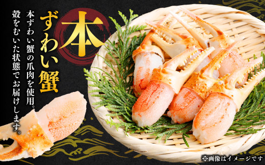 本ズワイ蟹  カニ 生爪セット 400g かに ずわい蟹 ずわいがに ズワイガニ 楚蟹 爪肉 ポーション ボイルカニ ボイルズワイガニ 蟹しゃぶ かにしゃぶ しゃぶしゃぶ カニ鍋 蟹鍋 かに鍋 お鍋