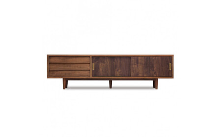 大川家具 幅180cm テレビボード 欅無垢材 -montana-モンタナ