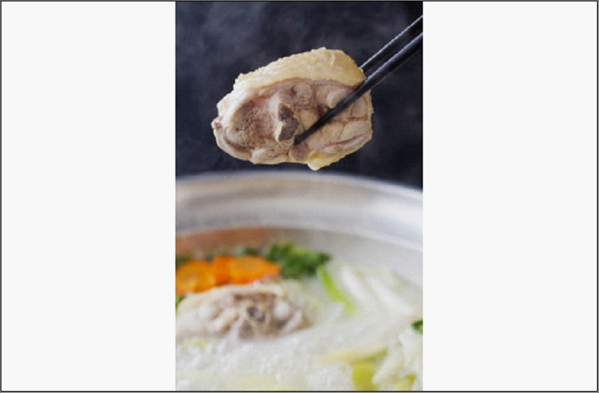 【はかた天神とり祥】九州産若どり水炊きセット 2人前