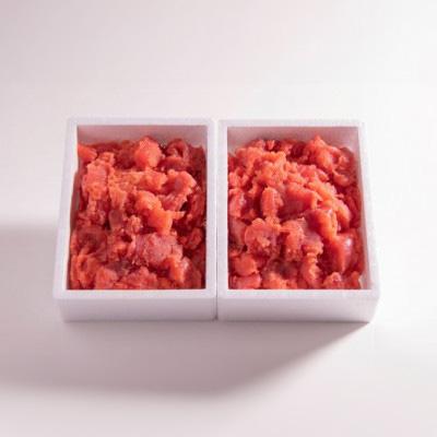 ふるさと納税 中間市 【訳あり】淡色明太子フレーク　あごおとしで有名な博多まるきた水産の淡色明太子【辛子明太子】 |  | 01