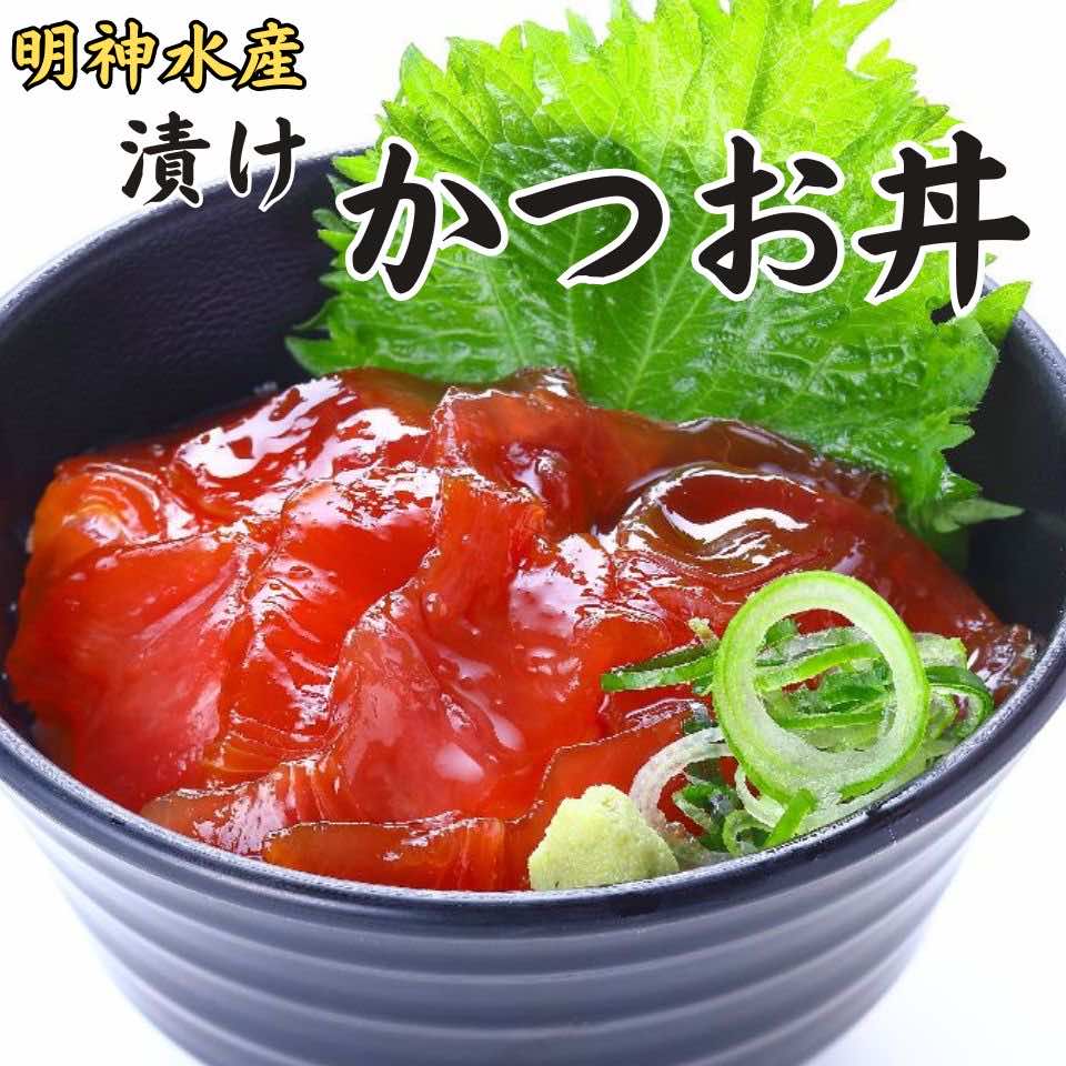 【ふるさと納税】明神 自慢の かつお 丼 10袋 セット J-10 ［1634］