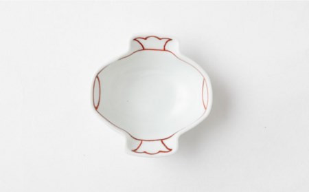 波佐見焼 陶器 豆鉢シリーズ  紅 kurenai 5種セット 各1個/陶器 皿 陶磁器 食器 お皿【山下陶苑】 [OAP044]