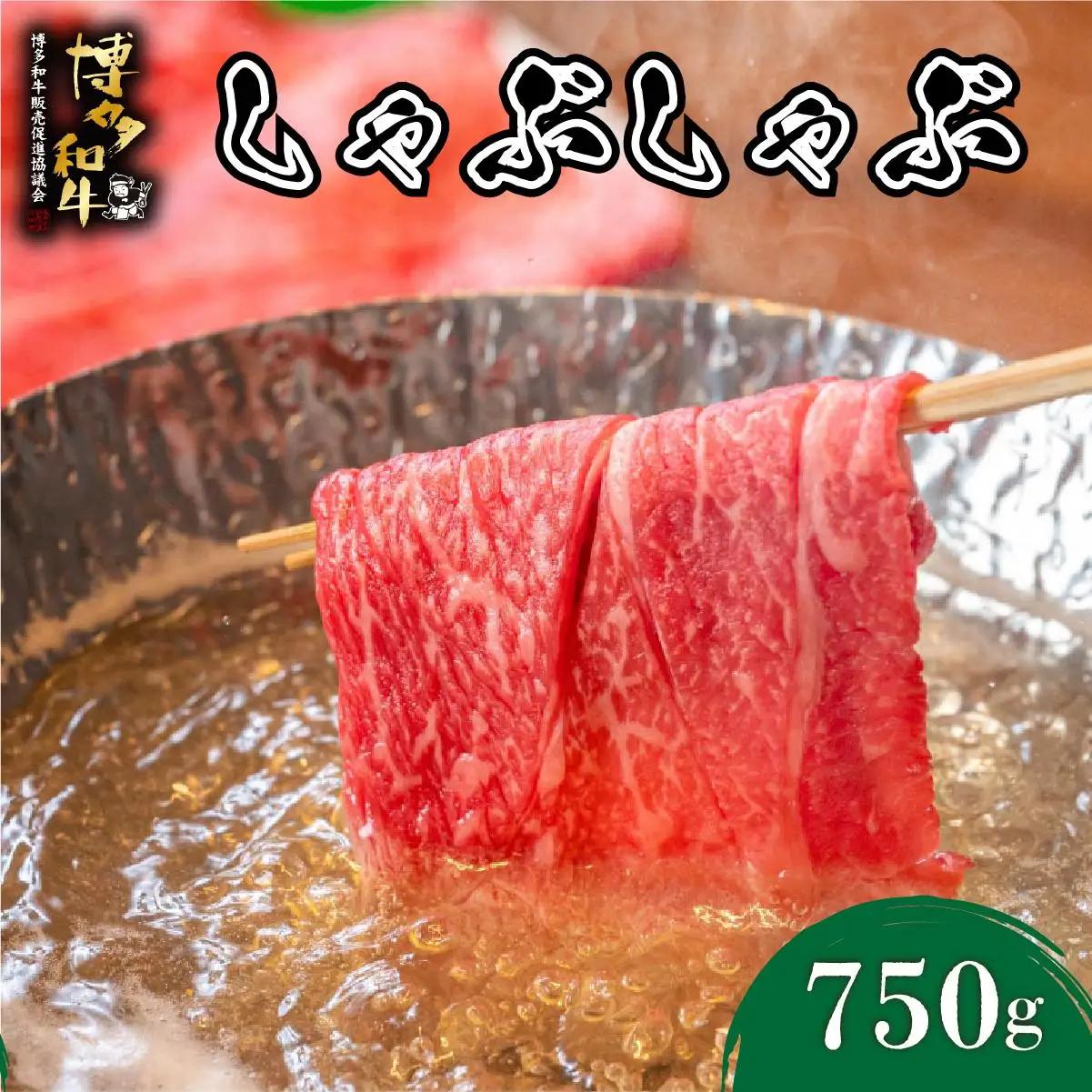 寄附額改定↓ 博多和牛 しゃぶしゃぶ 約750g
