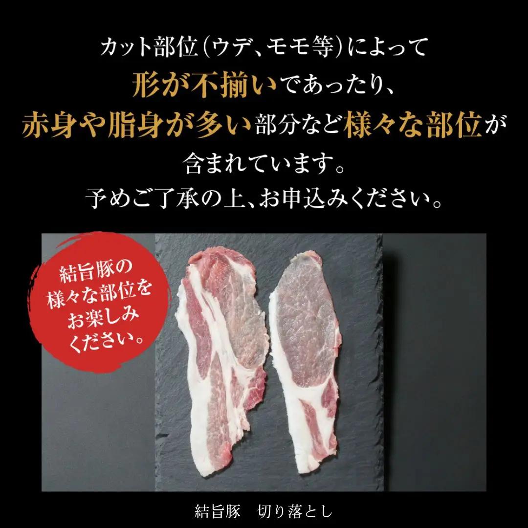 結旨豚 バラスライス 500g 切り落とし 500g 計1kg 冷凍真空パック | 肉 お肉 豚肉 国産 食べ比べ セット 白川郷 岐阜県 白川村 ブランド豚 人気 おすすめ ギフト 10000円 飛