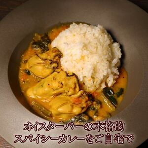 パクチー香る牡蠣のスパイシーカレー 3人前 牡蠣カレー