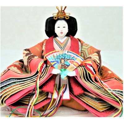 ふるさと納税 小野市 雛人形　京十番親王「正絹帯地」　　　　　オリジナル金襴敷　No.10-503A |  | 03