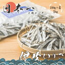 【ふるさと納税】いりこの産地から！伊吹いりこ 大羽 1kg（250g×4袋）　【加工食品・魚貝類・干物】