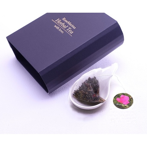 RoseMarina Herbal Tea with love.【湖のほとり】ハーブティ｜北海道 滝川市 ハーブティ 茶葉 ブレンド茶 ハーブティー お茶 茶 ティー ブレンドティ_イメージ3