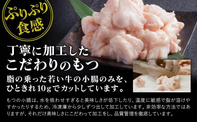 年間100万食販売！博多もつ鍋おおやま もつ鍋みそ味・しょうゆ味食べ比べセット各2人前|国産牛 もつ鍋 セット 2人前 4人前 小分け 味噌味 スープ付 ちゃんぽん チャンポン 牛もつ 牛モツ ホルモ