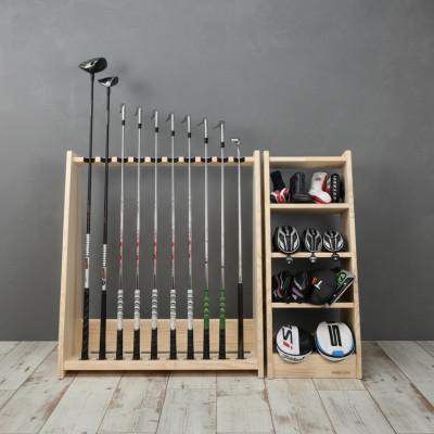 ふるさと納税 横手市 WOODWORKS　ヘッドカバー&マルチラック　【本体カラー:ナチュラル】 |  | 01