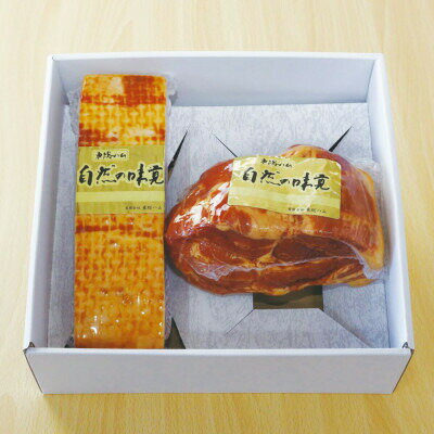 【ふるさと納税】 手作りショルダーハム　ベーコンブロック セット ベーコン ハム ロース ハム ショルダー ハム 豚肩ロース 肉 豚肉 ぶた肉 豚 豚バラ 豚バラ肉 豚ロース 豚ロース肉 ロース肉 真空包装 真空 特選 ギフト 有限会社東総ハム 千葉県 旭市