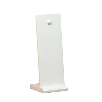 ふるさと納税 海南市 漆器の木製置き型飾り掛け　白　小 |  | 01