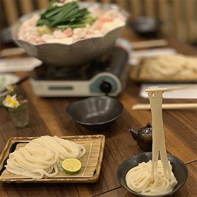 ふるさと納税 四條畷市 とみくらのうどん付き鍋の素10〜12人前