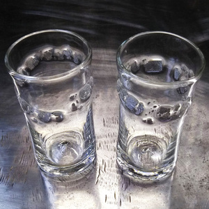 No.273 【浜口義則 作】銀箔タンブラー2個セット