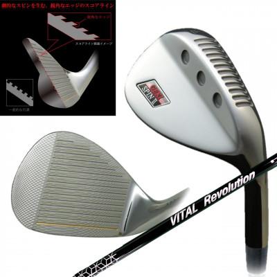 ふるさと納税 小山市 ゴルフクラブ　アイアン　GEKI SPIN2　激スピンウェッジ　#58°　フレックスS　【特別仕様】