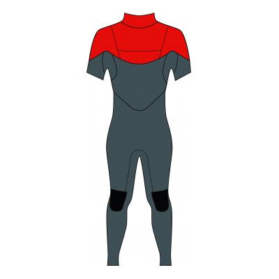 ふるさと納税 いすみ市 【春夏用】SABALLER　ウェットスーツ　CHEST ZIP　シーガル　フルオーダー |  | 01