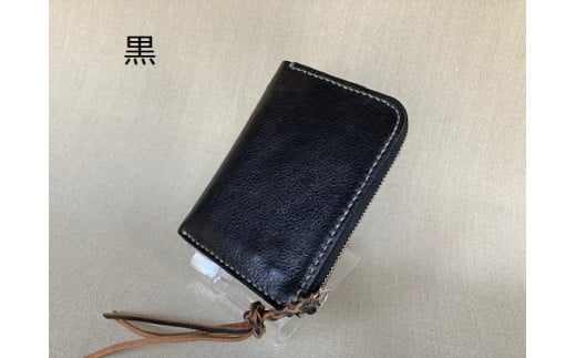 
【革製品･職人手作り】L型ファスナー財布
