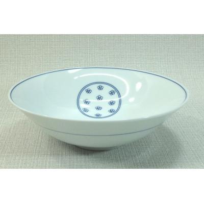 ふるさと納税 長崎県 【波佐見焼】φ18×5.5cm鉢 丸紋三様 1 30071 | 