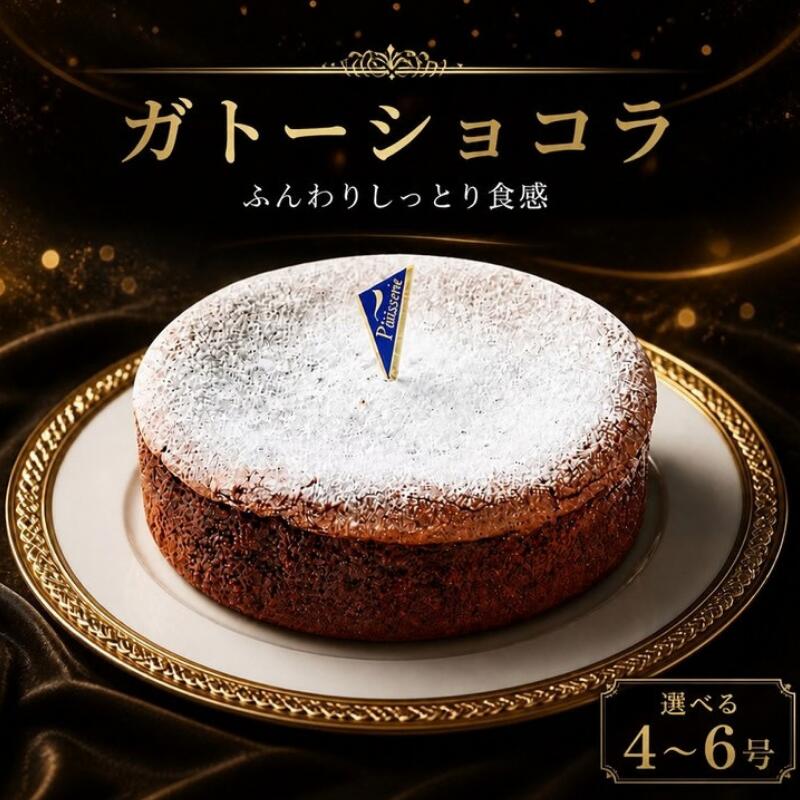 【ふるさと納税】 日時指定可 ケーキ ガトーショコラ 4号 5号 6号 バレンタイン デザート チョコレートケーキ チョコ スイーツ 洋菓子 焼菓子 フォンダンショコラ ショコラ ザッハトルテ 誕生日 記念日 結婚記念日 内祝い ギフト プレゼント 贈答 冷凍 送料無料 CAKE EXPRESS