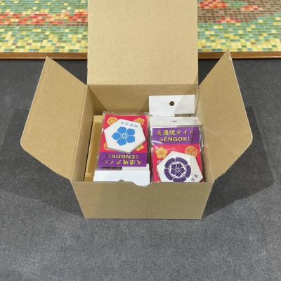 ふるさと納税 多治見市 【13】美濃焼タイル SENGOKU 六角タイル ・ 陶敷セット |  | 03