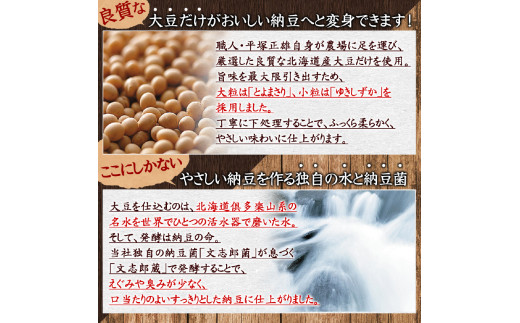 北海道のわら納豆（大粒）80g×12本 たれ付き【くま納豆 北海道産大豆100% 高級 お取り寄せ 藁納豆 ご飯のお供】