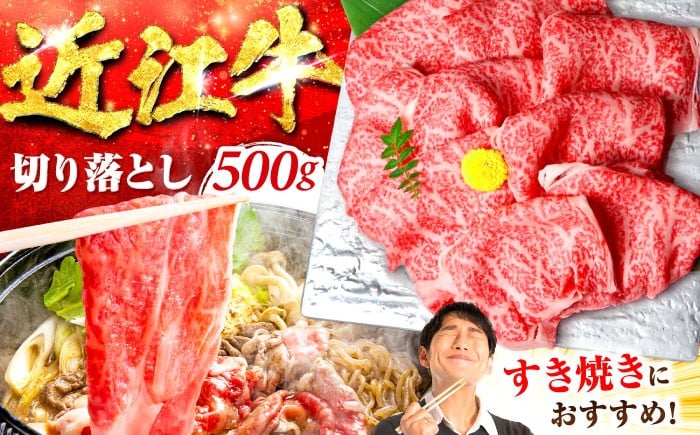 
            近江牛 すき焼き用 切り落し 500g / 黒毛和牛 牛肉 A5 国産 日本三大和牛 ブランド牛 便利 和牛 霜降り 肉 近江牛 切落とし / 栗東市 / 元三フード株式会社[BIBH005]
          