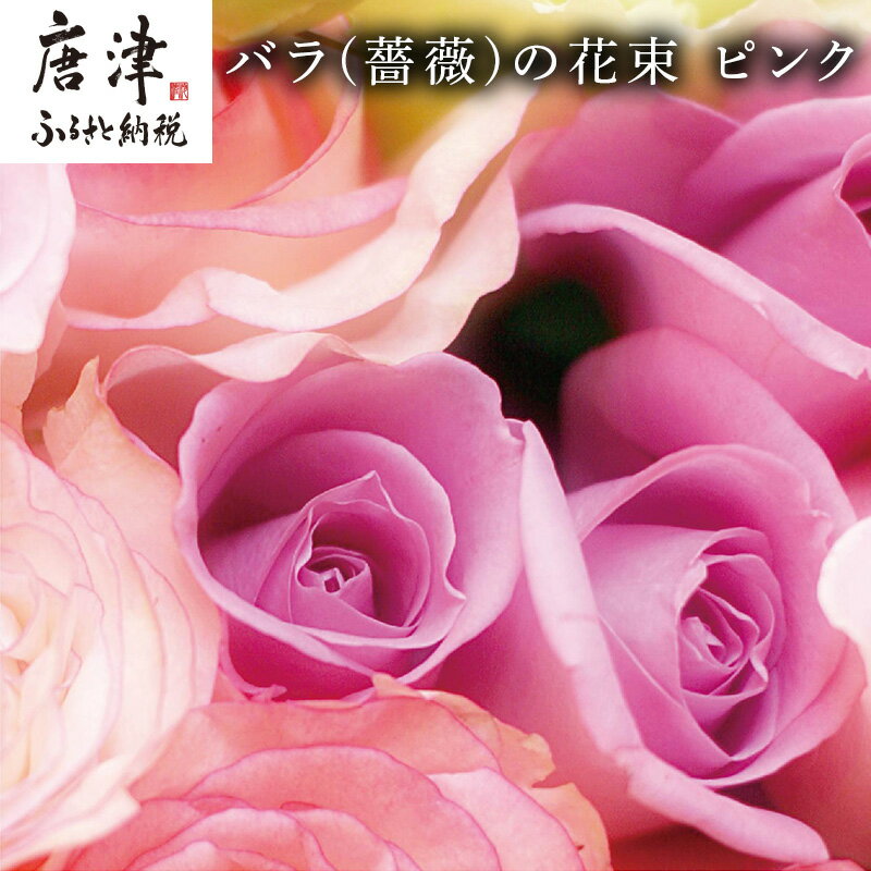 【ふるさと納税】バラ(薔薇)の花束 ピンク系15本入り 贈答 プレゼント 贈り物へ 「2025年 令和7年」