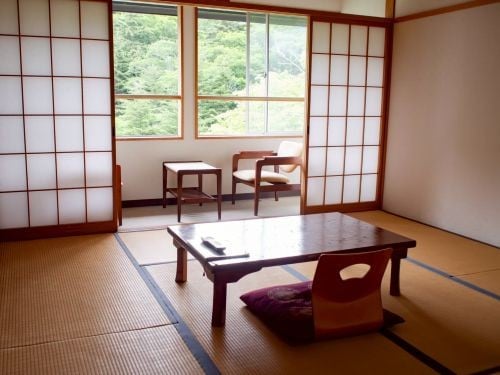 自然の中でゆったりとした