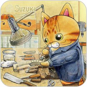 バイオリン職人をモデルにした高級ハンドタオル ５点セット タオル