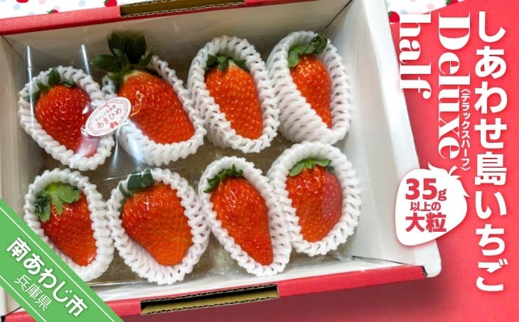 
                  しあわせ島いちごデラックスハーフ(DXh)
                