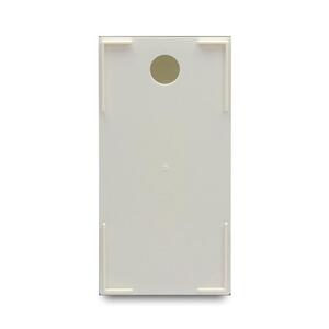 ティッシュBOX カラー ホワイト 2個組 タツクラフト 【Tk126】