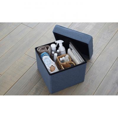 ふるさと納税 大河原町 スツール 収納 フタ付き 一人掛け レギュラー SSTR-38 ブルー[53752347] |  | 02