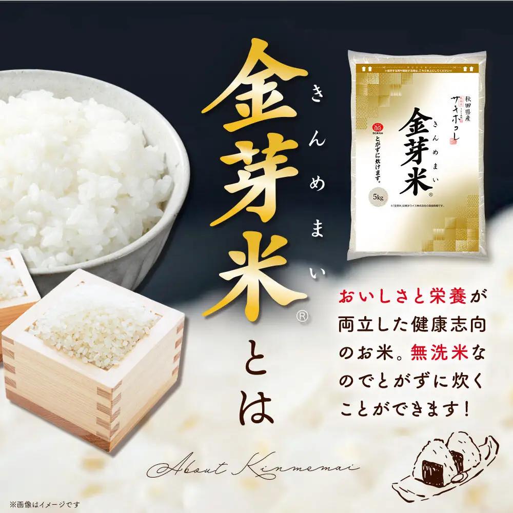 【令和7年産 白米】金芽米 サキホコレ 10kg（5kg×2袋） 玄米の栄養を残した白米 とがずに簡単炊飯 きんめまい