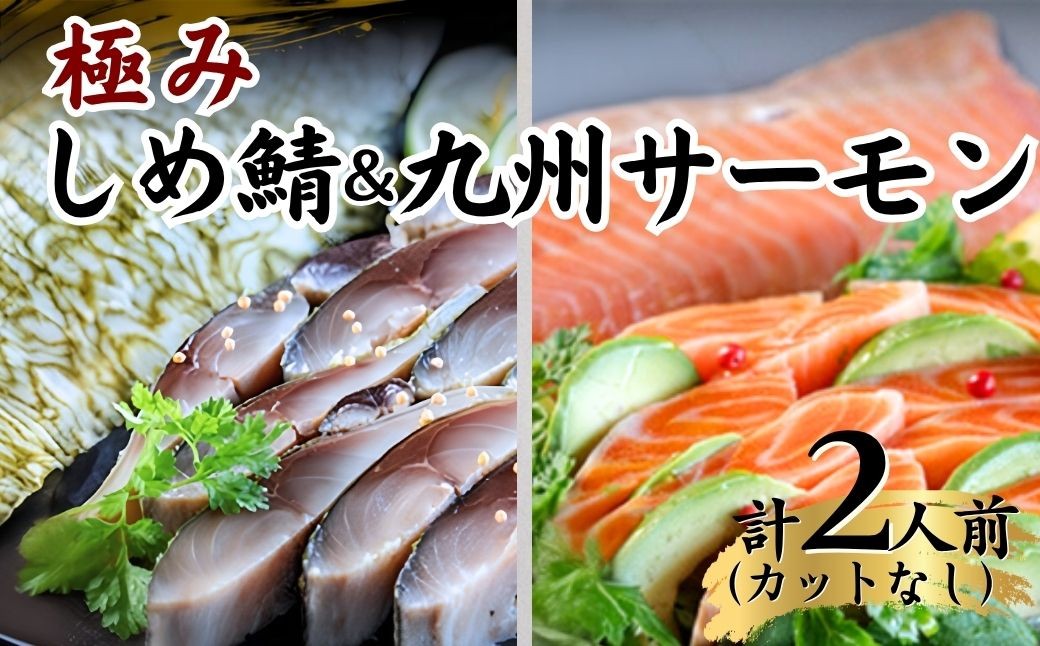 
                  寿司 極み鯖 と 極み九州サーモン セットサーモン さーもん そのままお召し上がりいただける | 寿司 susi すし 押し寿司 さば寿司 鯖寿司 鯖すし さば 鯖 サバ 海鮮 魚介 バッテラ しめさば 〆鯖 しめ鯖 シメサバ 棒寿司 博多 福岡 空弁 福岡県 須恵町 清広食品 K10200201
                
