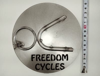 二輪車用スタンドコースター（駐車専用）1枚【77021】バイク 整備