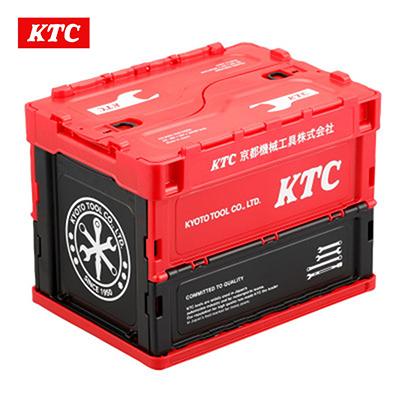 ふるさと納税 久御山町 KTC 折りたたみコンテナ20L(レッド) [YG-195]
