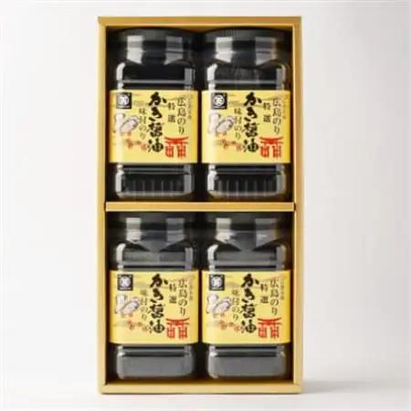 特選かき醤油味付のり4本入(特かき-20H)【1652638】
