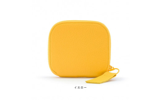 豊岡財布　ラウンドミニウォレット　CITE-006（イエロー）