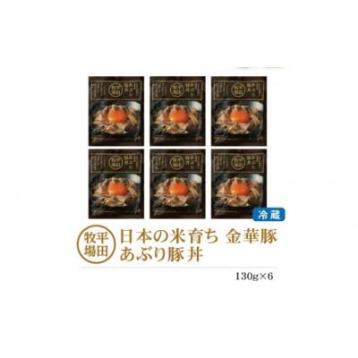 ふるさと納税 酒田市 【平田牧場】 金華豚◆あぶり豚丼セット　130g×6パック |  | 01