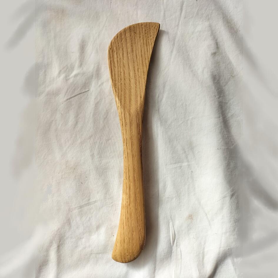 【ふるさと納税】木べら スパチュラ 右利き用 栗の木 ナチュラル 手作り 手づくり ハンドメイド 木工 木製 料理 へら 右利き 家庭 かわいい 栗 三重県 熊野市 熊野