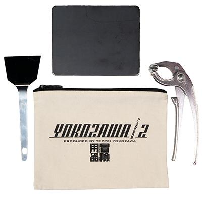 ふるさと納税 八王子市 アウトドア用焼肉鉄板　ヨコザワテッパンハーフモデル「Yokozawa2」