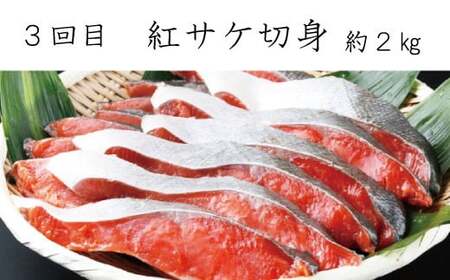 魚 魚貝 海鮮 鰻 うなぎ サバ 鯖 鮭 サケ 定期便  /【全3回定期便】和歌山からお届け おさかな定期便　サバ・ウナギ・サケ【tkb131】