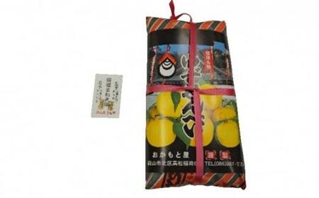 最上稲荷名物柚子せんべい 180g入り×6個　（招き猫１ケ付き） [No.5220-0069]