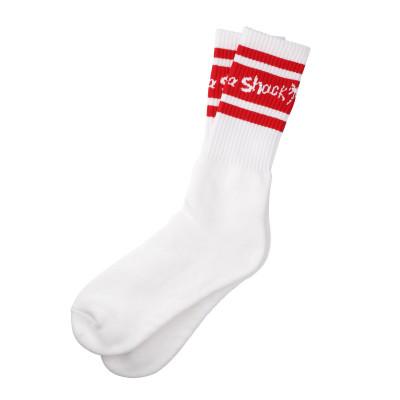 ふるさと納税 館山市 【Sea Sauna Shackオリジナル】レッド ロゴソックス S/M