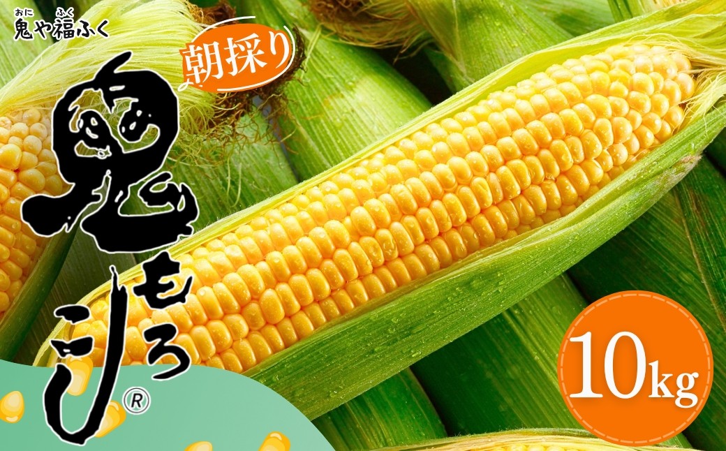 
                  とうもろこし 鬼もろこし 10kg 23-25本入り  | 甘い 朝採れ とうもろこし スイートコーン トウモロコシ スィートコーン すいーとこーん 採れたて 新鮮 旬 産地直送 津南町 鬼や福ふく
                