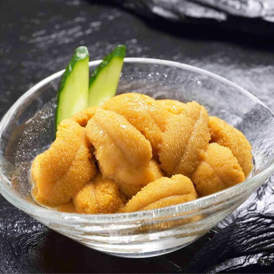 ＜マリナシーフーズ＞北海道産塩水生うに100g
