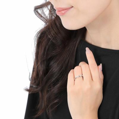 ふるさと納税 富士川町 プラチナ950 ダイヤ リング 0.20ct R3651DI-P2 #10 |  | 02