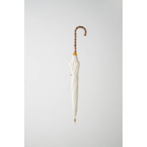 【南砺市】松井機業「城端しけ絹」しけ絹の日傘（生成り）◆受注生産 ご注文後2〜3ヶ月